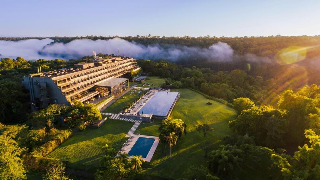 Aereal view of the Meliá Iguazú Resort Hotel from Iguazú Argentina