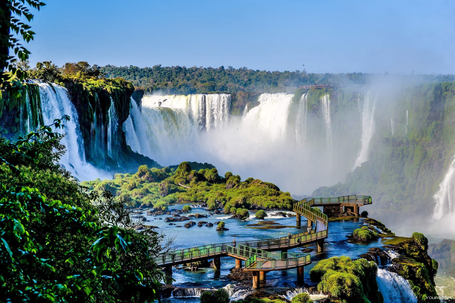 3 Explore Iguazu Falls in 4 days: Argentine & Brazilian sides, Wanda Mines, San Ignacio Ruins, with expert guides and hotel stays.